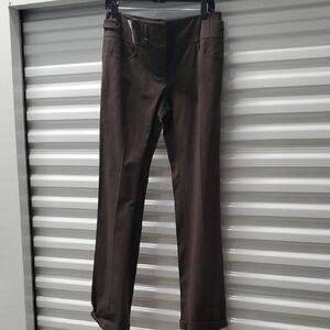 Chic Dark Brown Trousers
